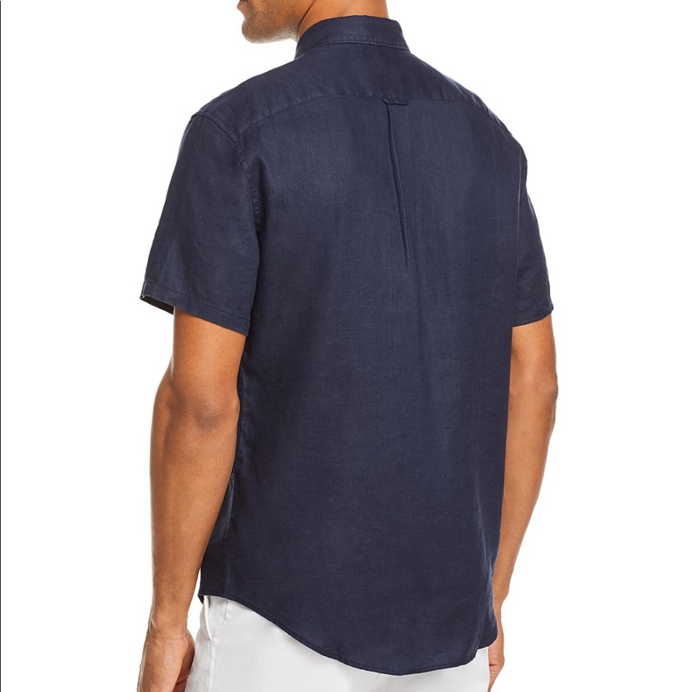 Bloomingdales The Men’s Store Linen Shirt - Picture 2 of 6